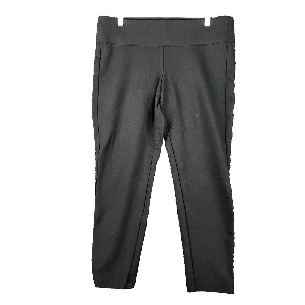 Torrid Pixie Pant Black Women 1R Plus Size Ankle Slim Stretch Pull On Workwear